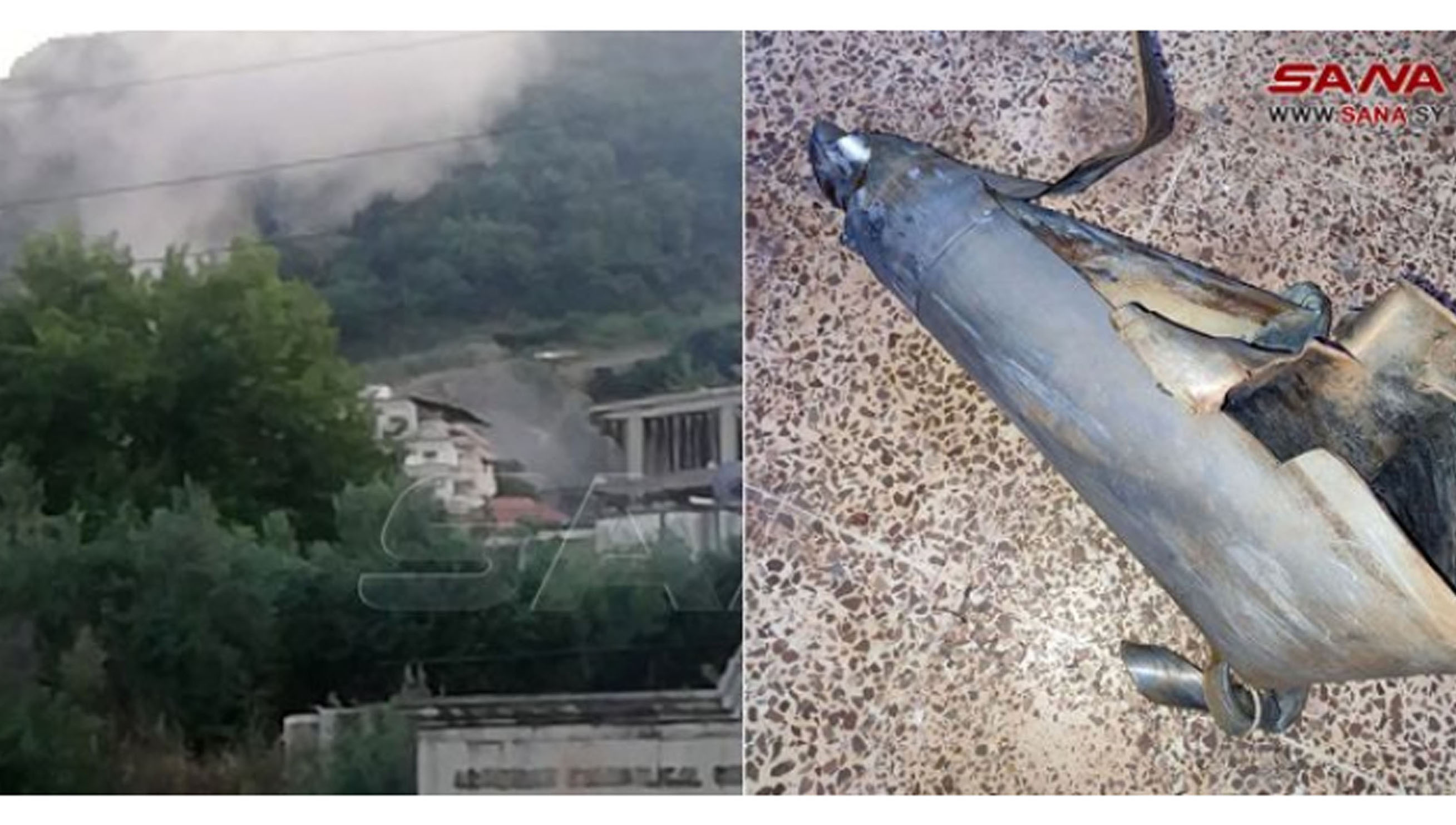 Suriye'de Kesab kasabasına iki roket isabet etti